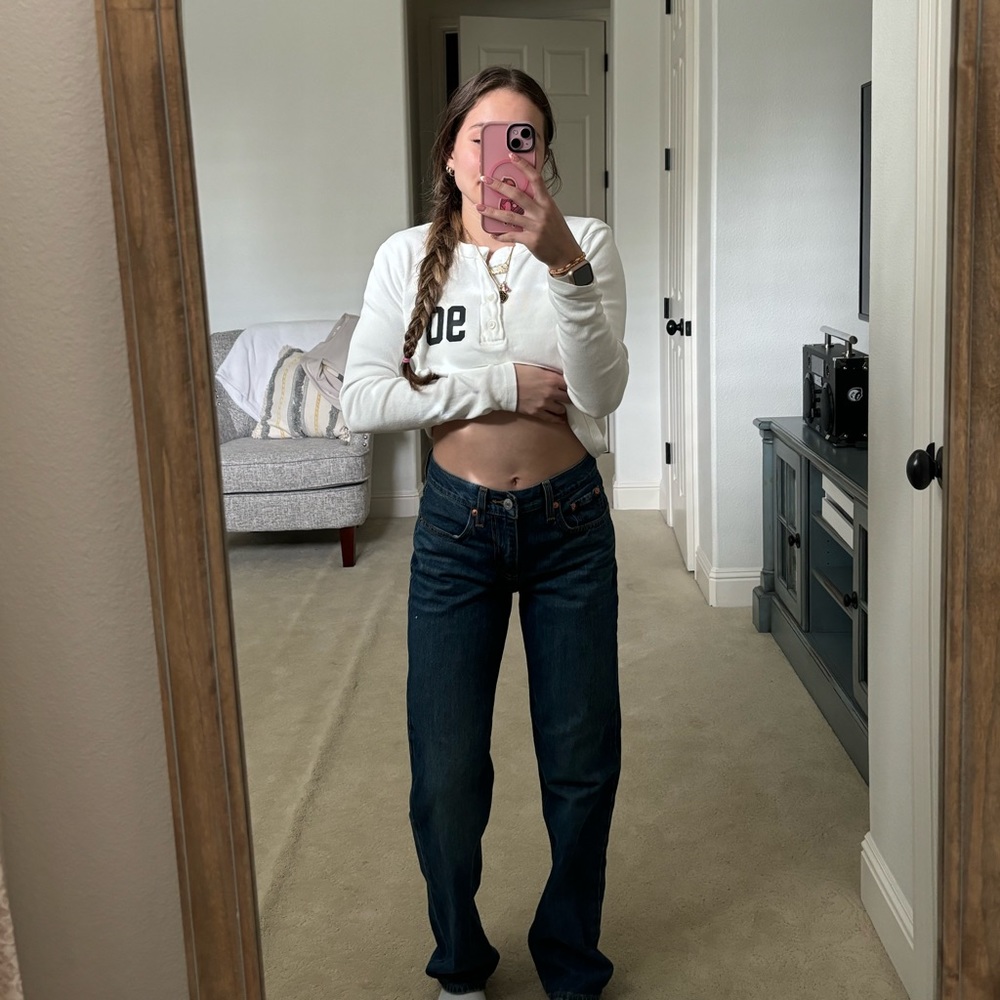 Levi’s Low Pro women’s jeans- no words